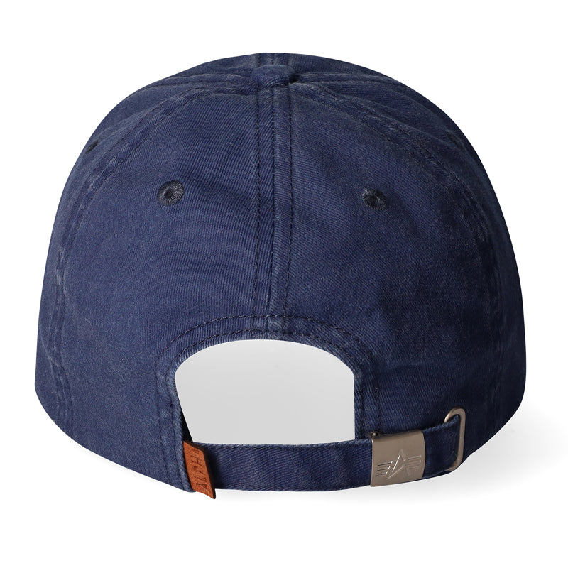 ACID WASH PEAK CAP - NAVY ONE