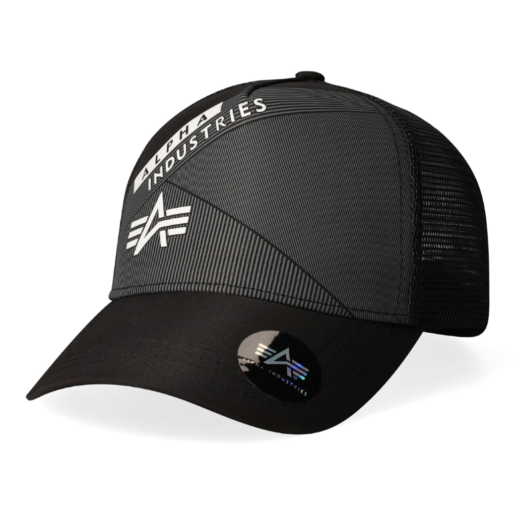 GRADIENT PEAK CAP - BLACK ONE SIZE