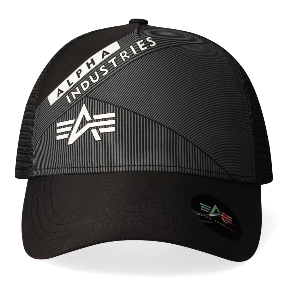 GRADIENT PEAK CAP - BLACK ONE SIZE