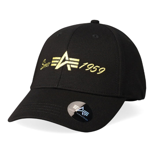 ALPHA 59 FLEX PEAK CAP - BLACK ONE SIZE
