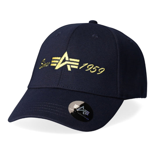 ALPHA 59 FLEX PEAK CAP - NAVY ONE SIZE