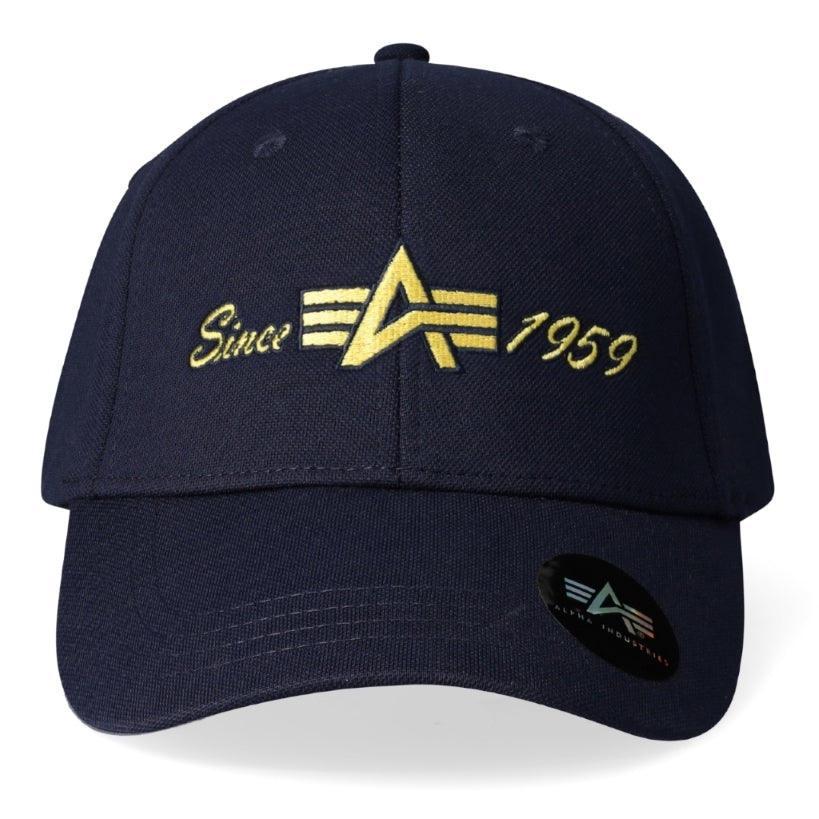 ALPHA 59 FLEX PEAK CAP - NAVY ONE SIZE