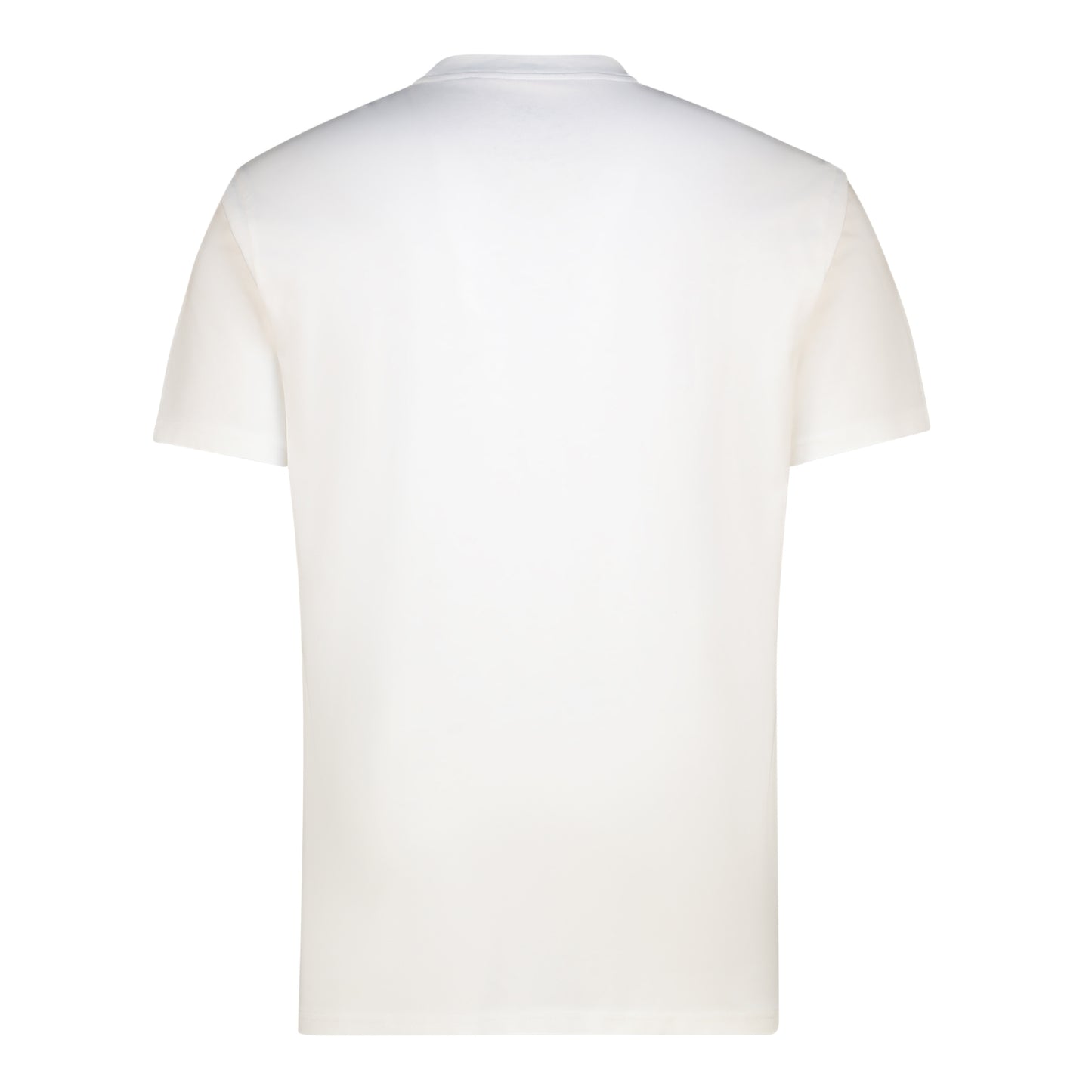 ALPHA RUBBER BADGE T - White