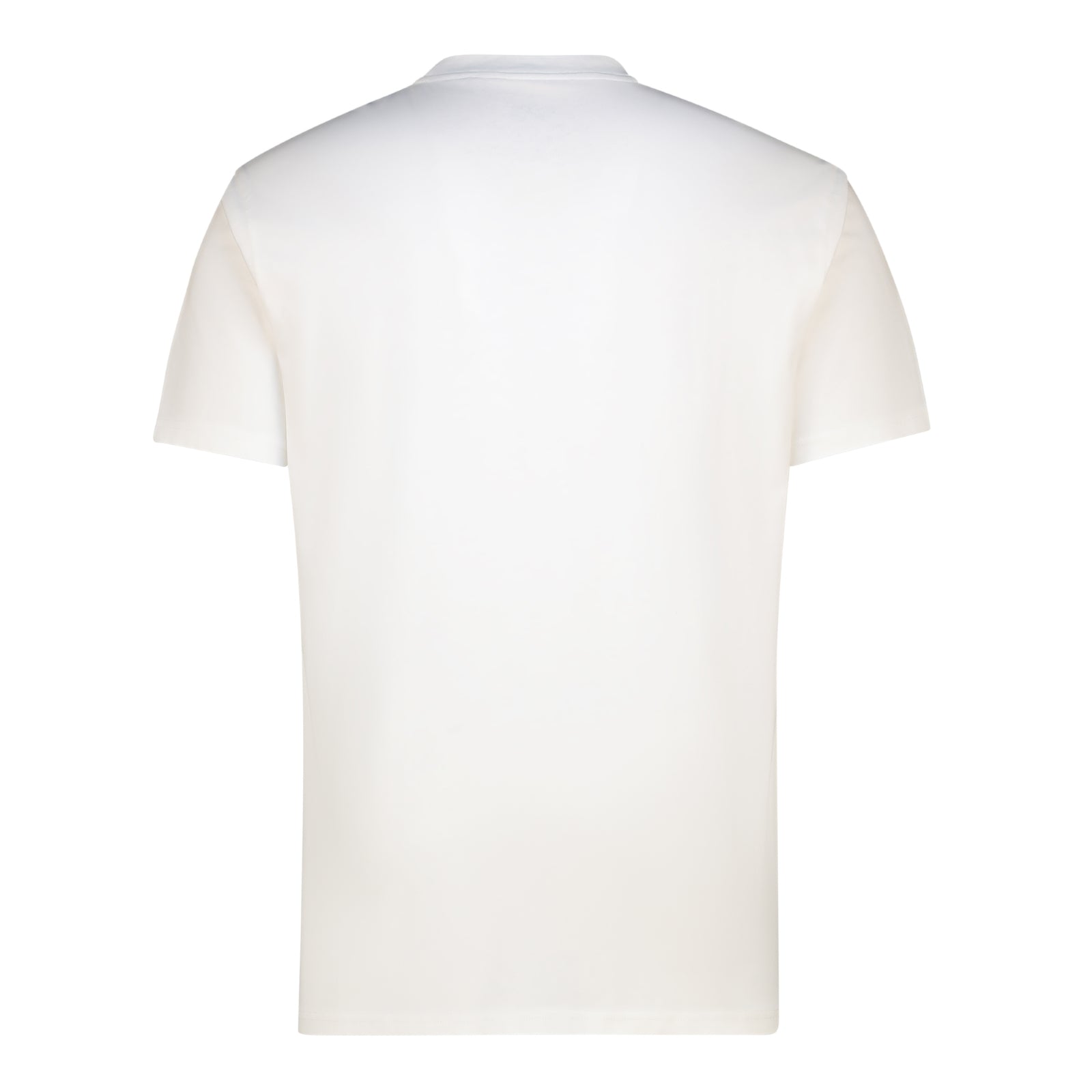 ALPHA RUBBER BADGE T - White