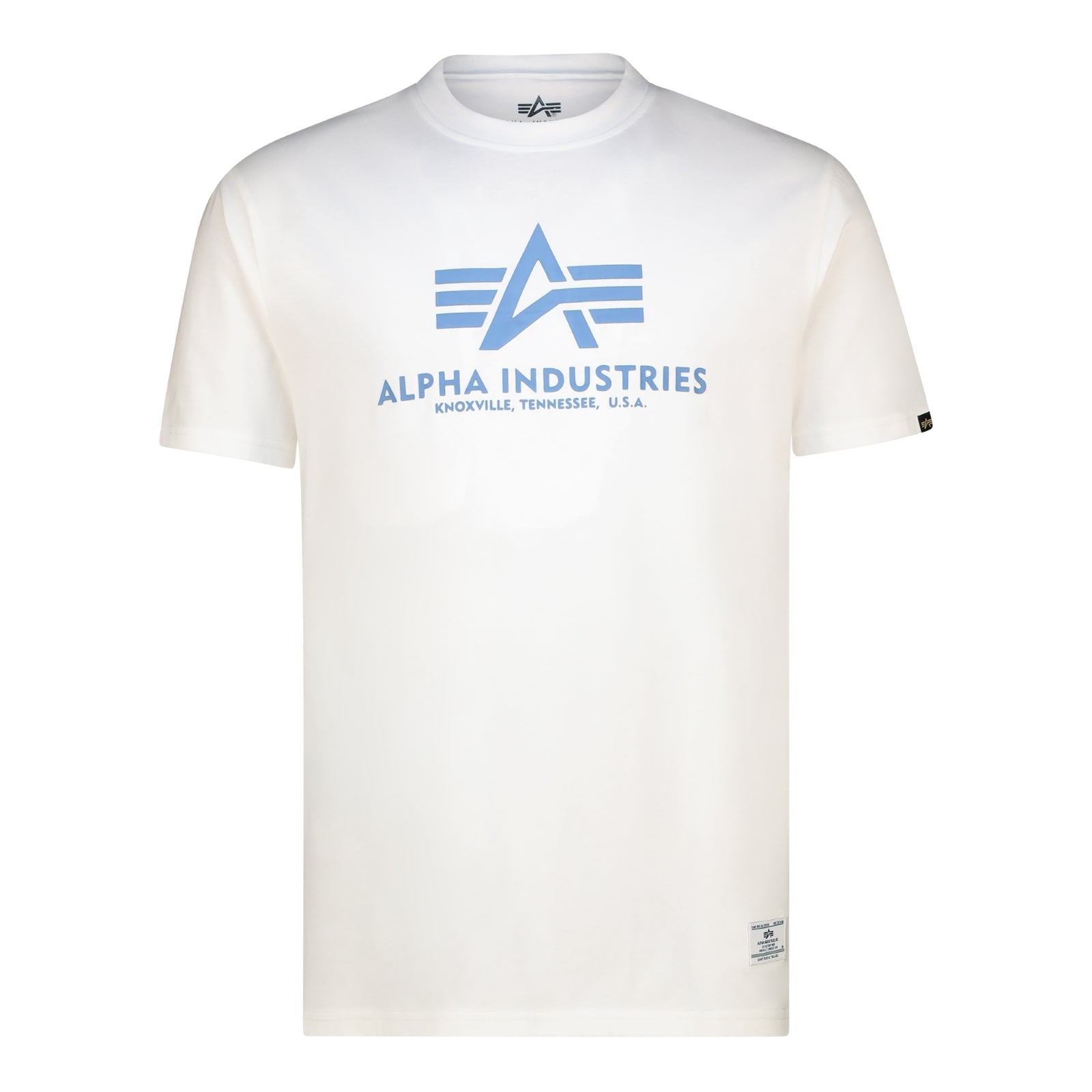 ALPHA BASIC LOGO T - White