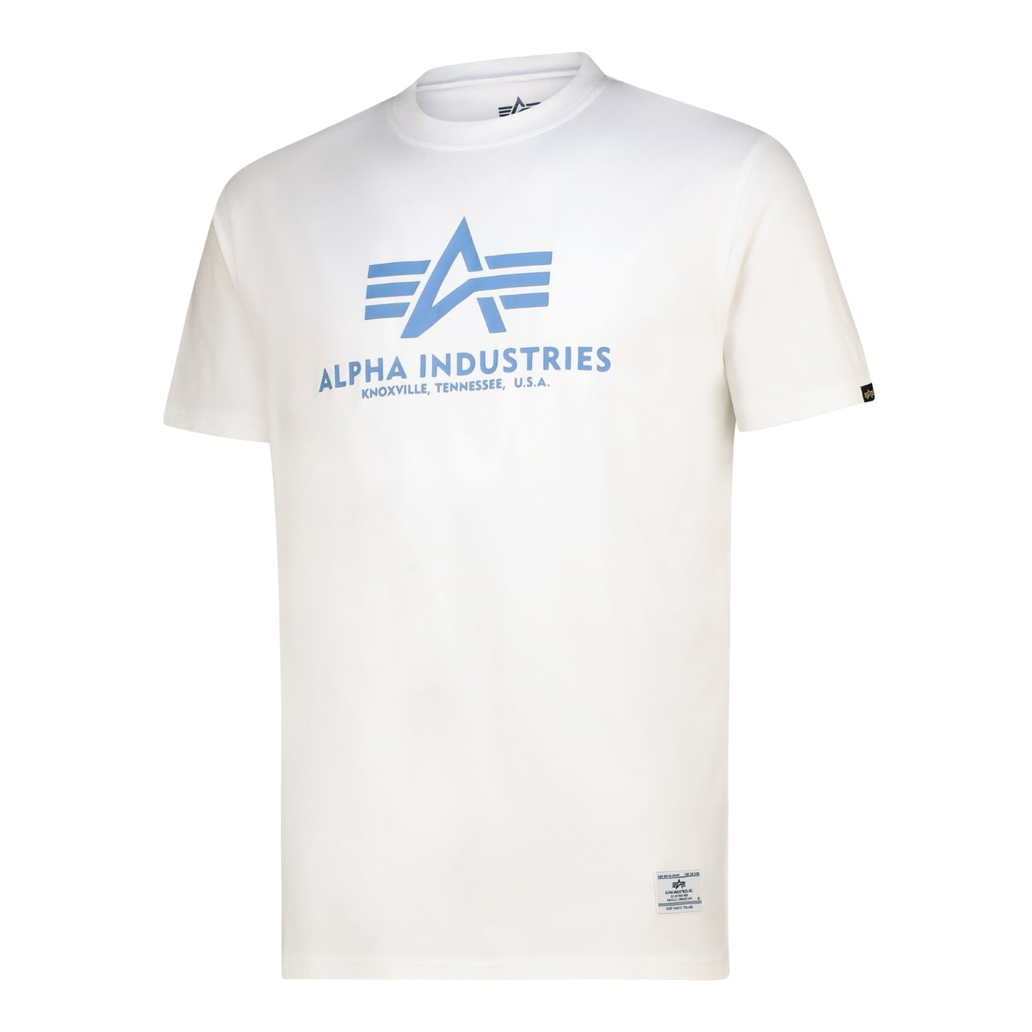 ALPHA BASIC LOGO T - White