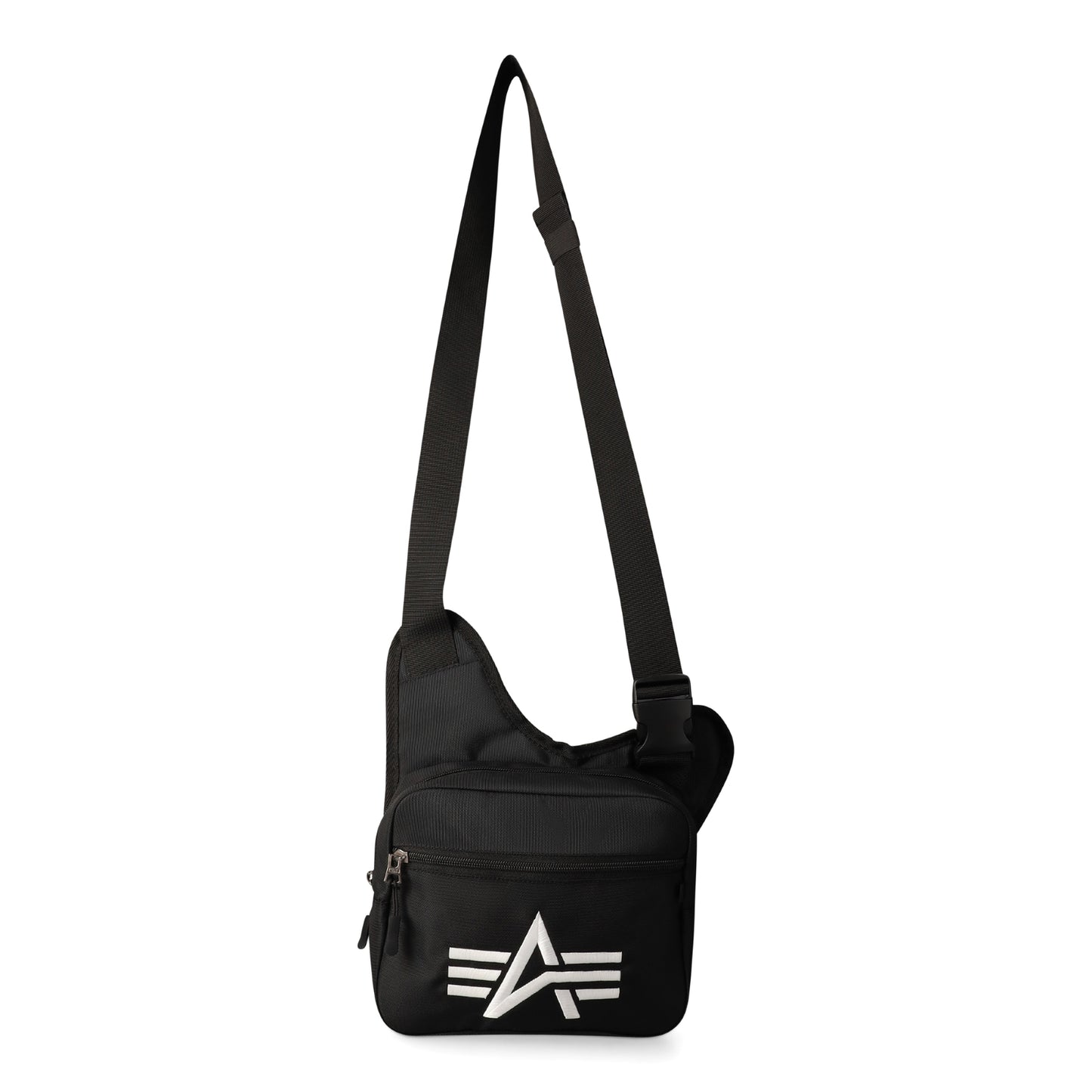 HERO CROSSBODY BAG MULTI ZIP - BLACK ONE