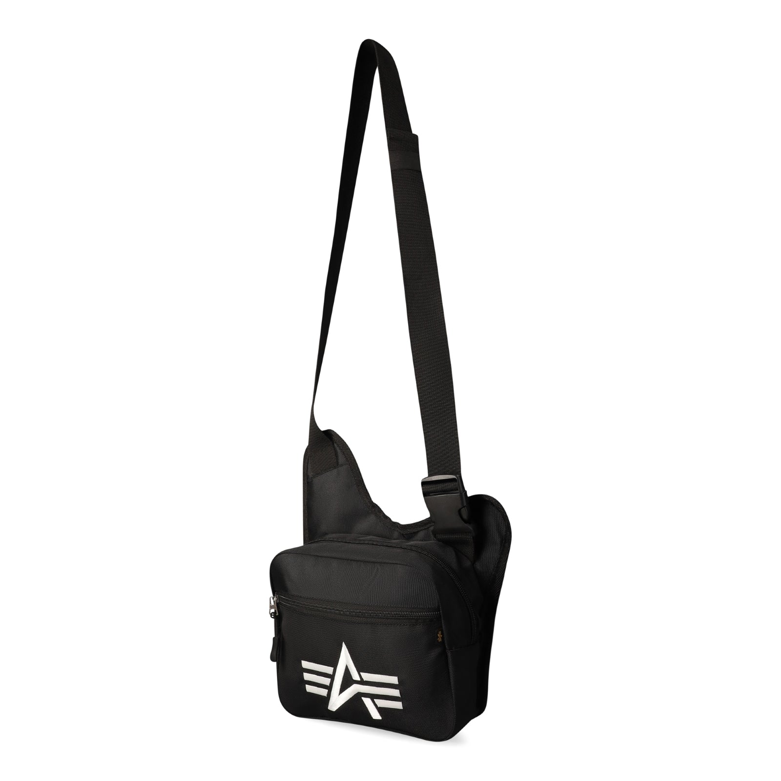 HERO CROSSBODY BAG MULTI ZIP - BLACK ONE