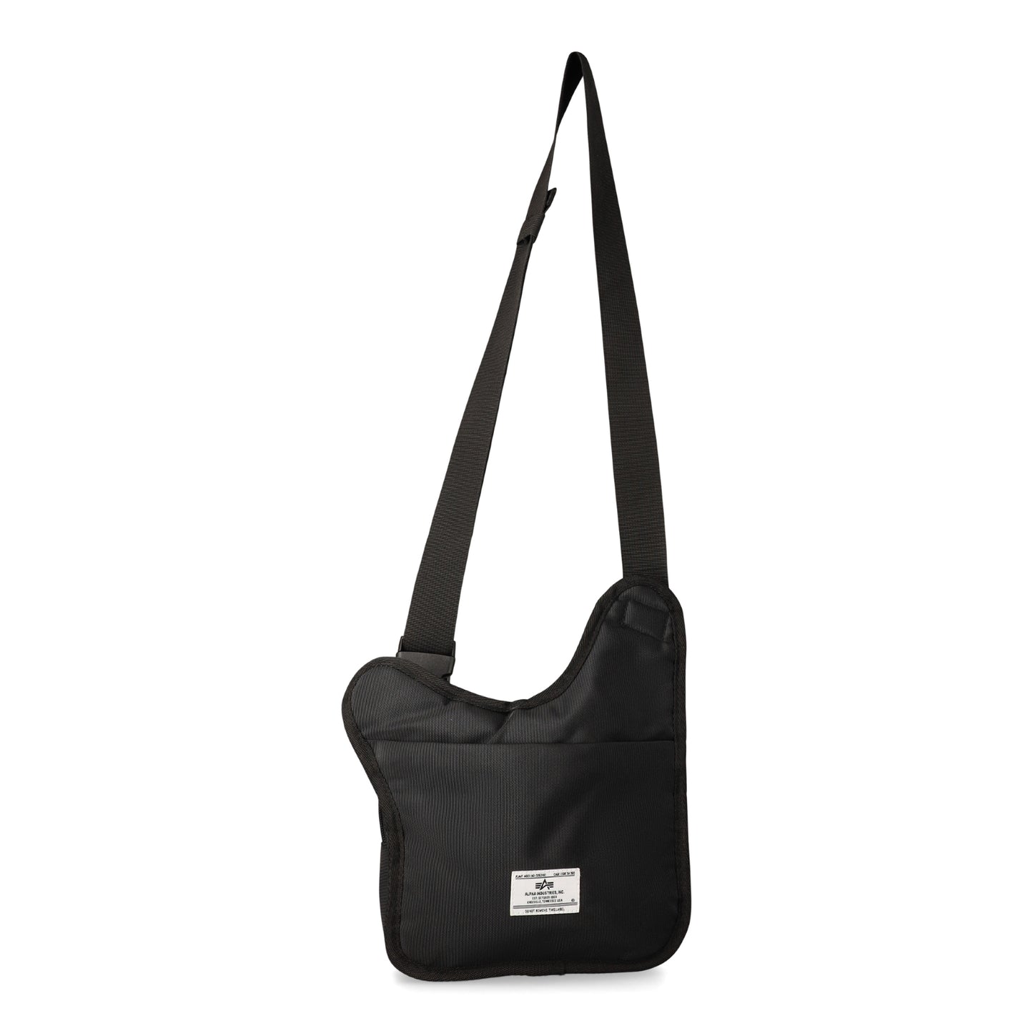 HERO CROSSBODY BAG MULTI ZIP - BLACK ONE