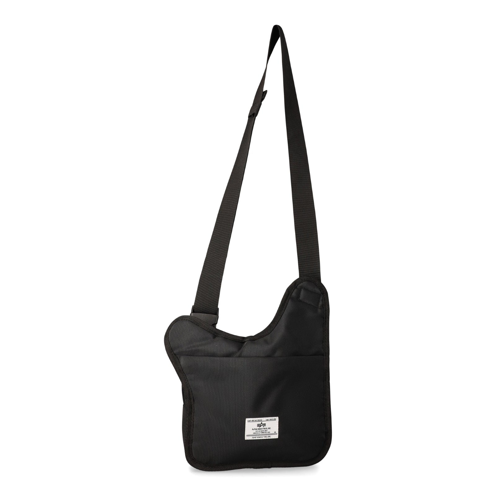 HERO CROSSBODY BAG MULTI ZIP - BLACK ONE