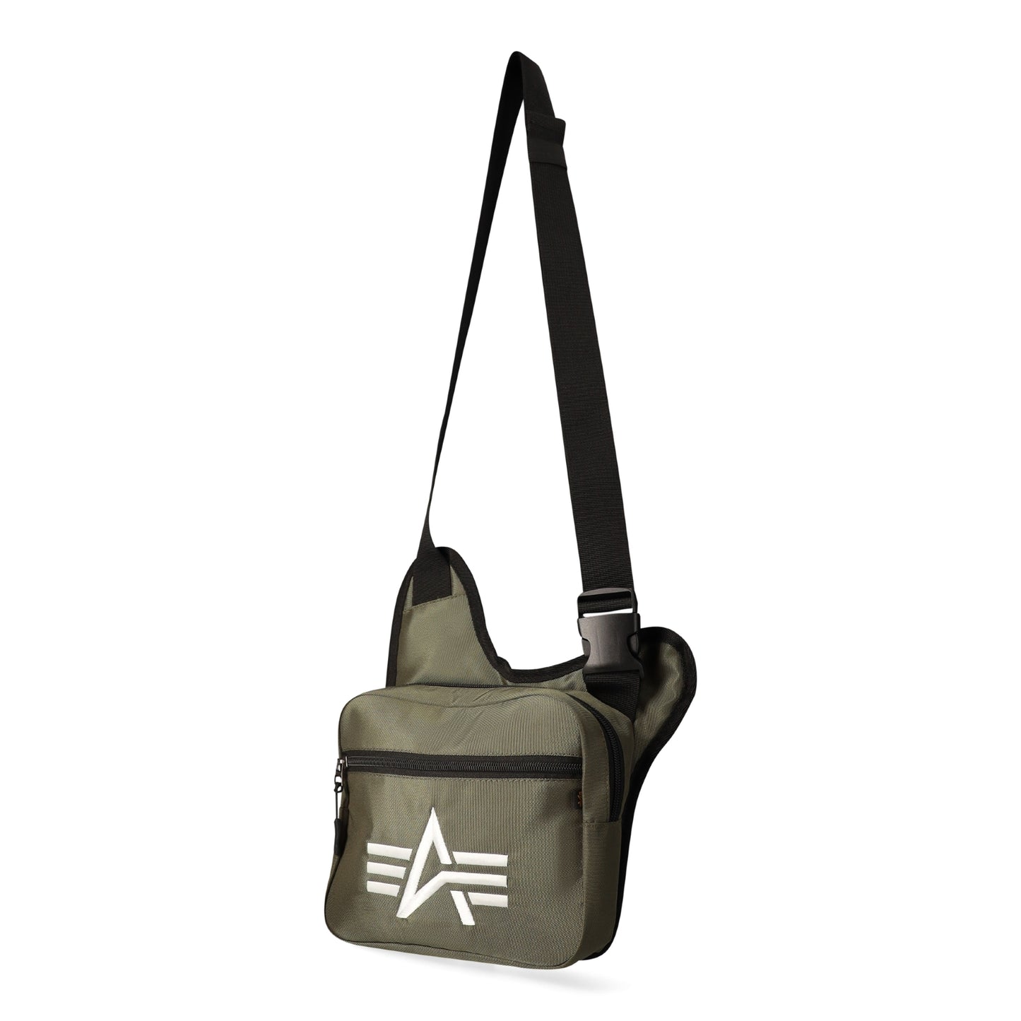 HERO CROSSBODY BAG MULTI ZIP - SAGE ONE