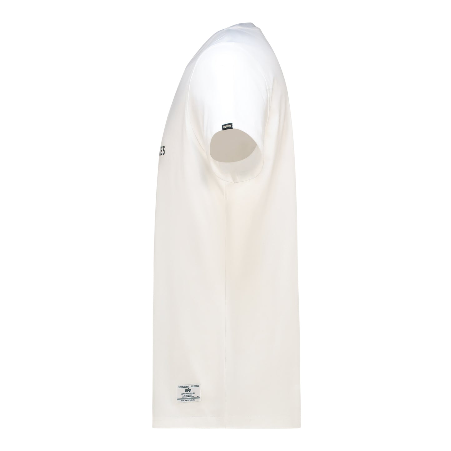 METALLIC LOGO T - White
