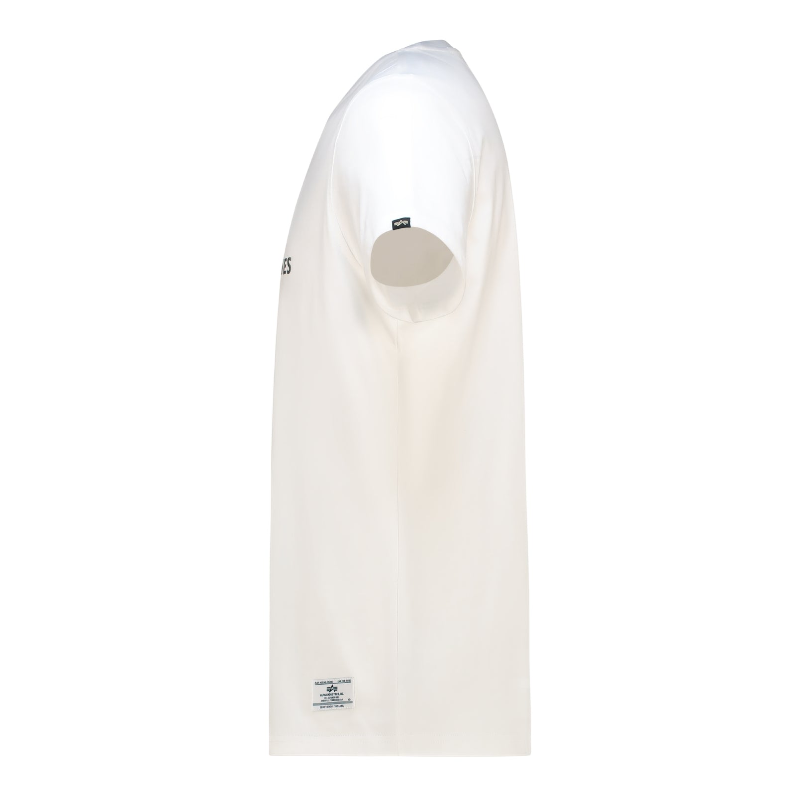 METALLIC LOGO T - White