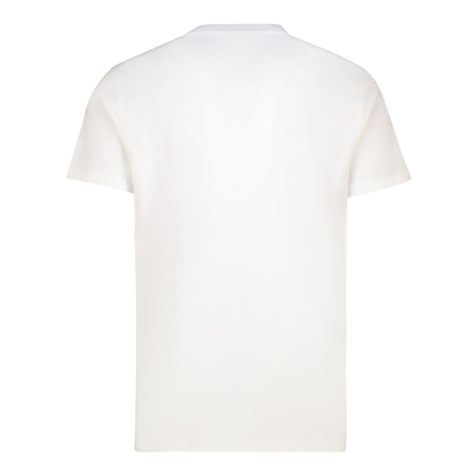 METALLIC LOGO T - White