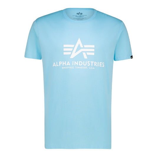 BASIC LOGO T-SHIRT - BABY BLUE