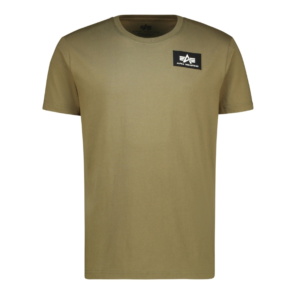 BADGE T-SHIRT - DK OLIVE