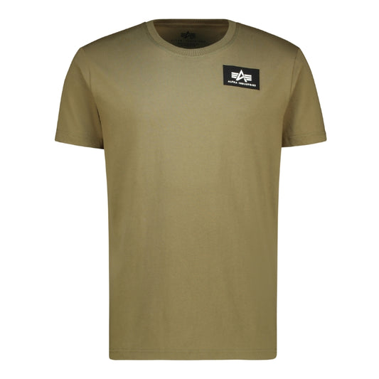BADGE T-SHIRT - DK OLIVE