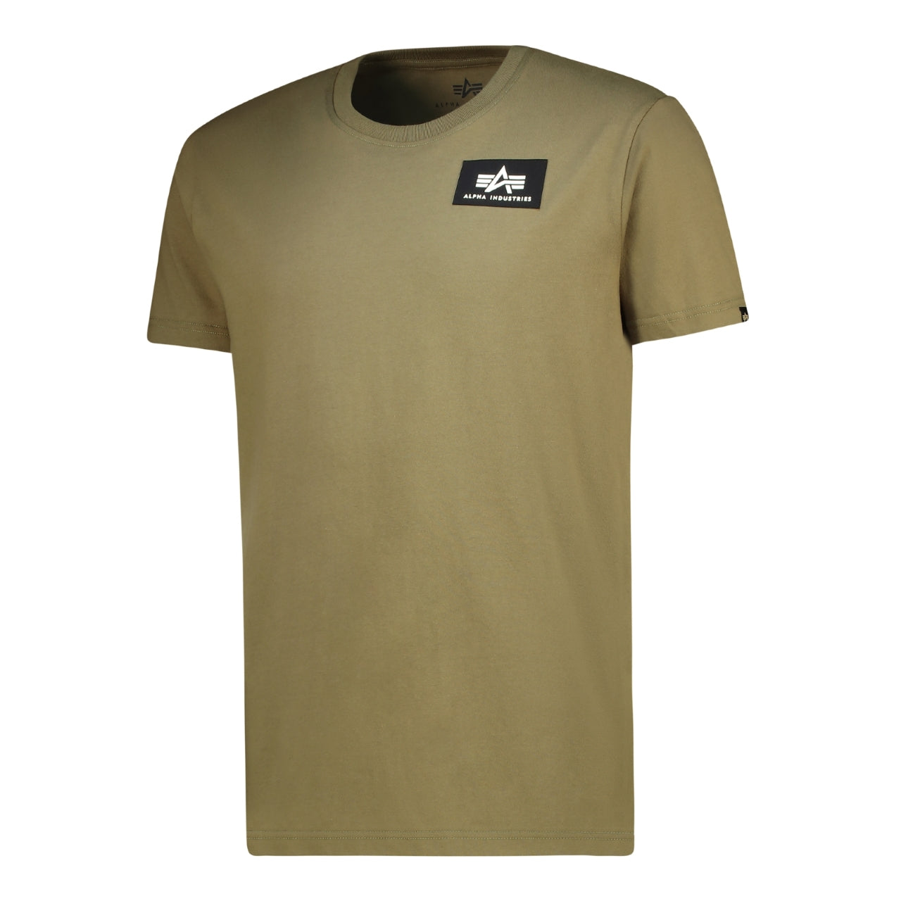 BADGE T-SHIRT - DK OLIVE