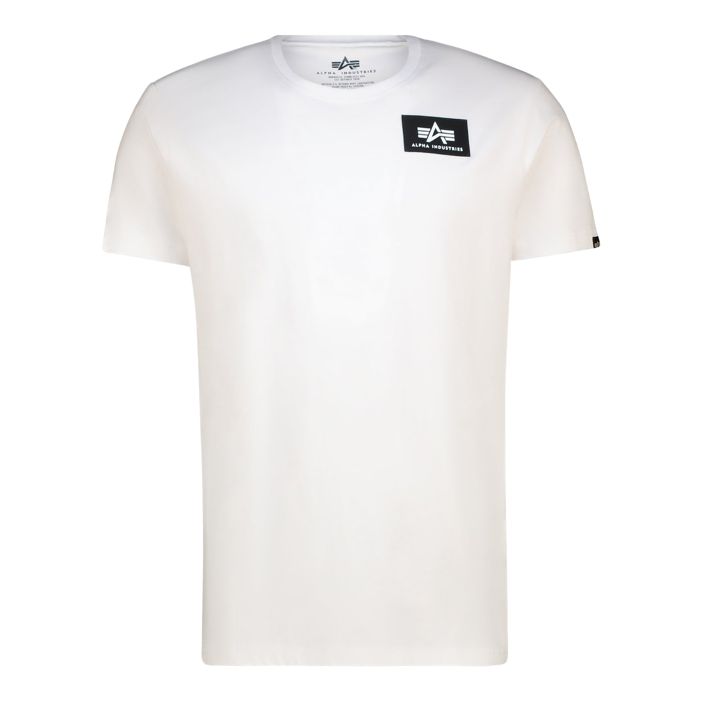 BADGE T-SHIRT - White Canvas