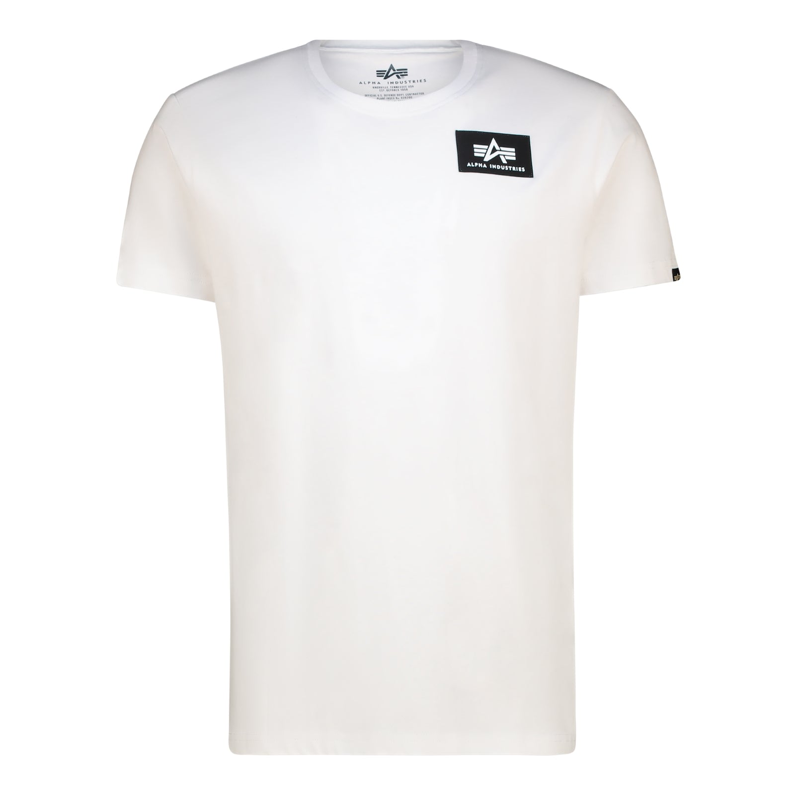 BADGE T-SHIRT - White Canvas
