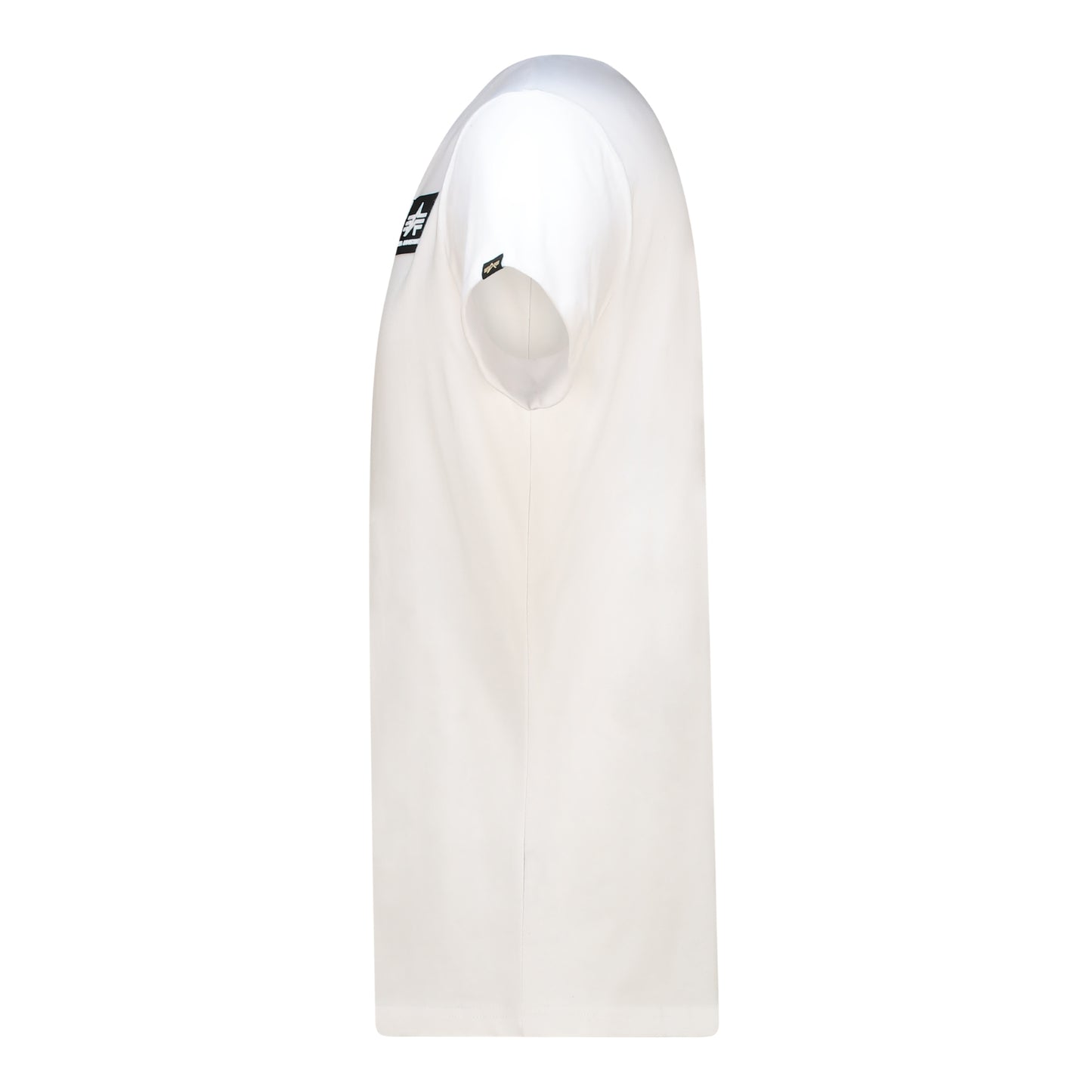 BADGE T-SHIRT - White Canvas