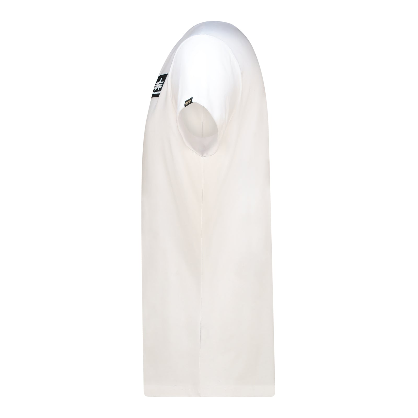 BADGE T-SHIRT - White Canvas