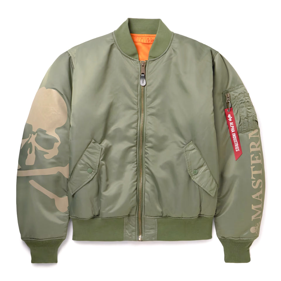 MASTERMIND X ALPHA REFLECTIVE PRINT MA-1 - GREEN