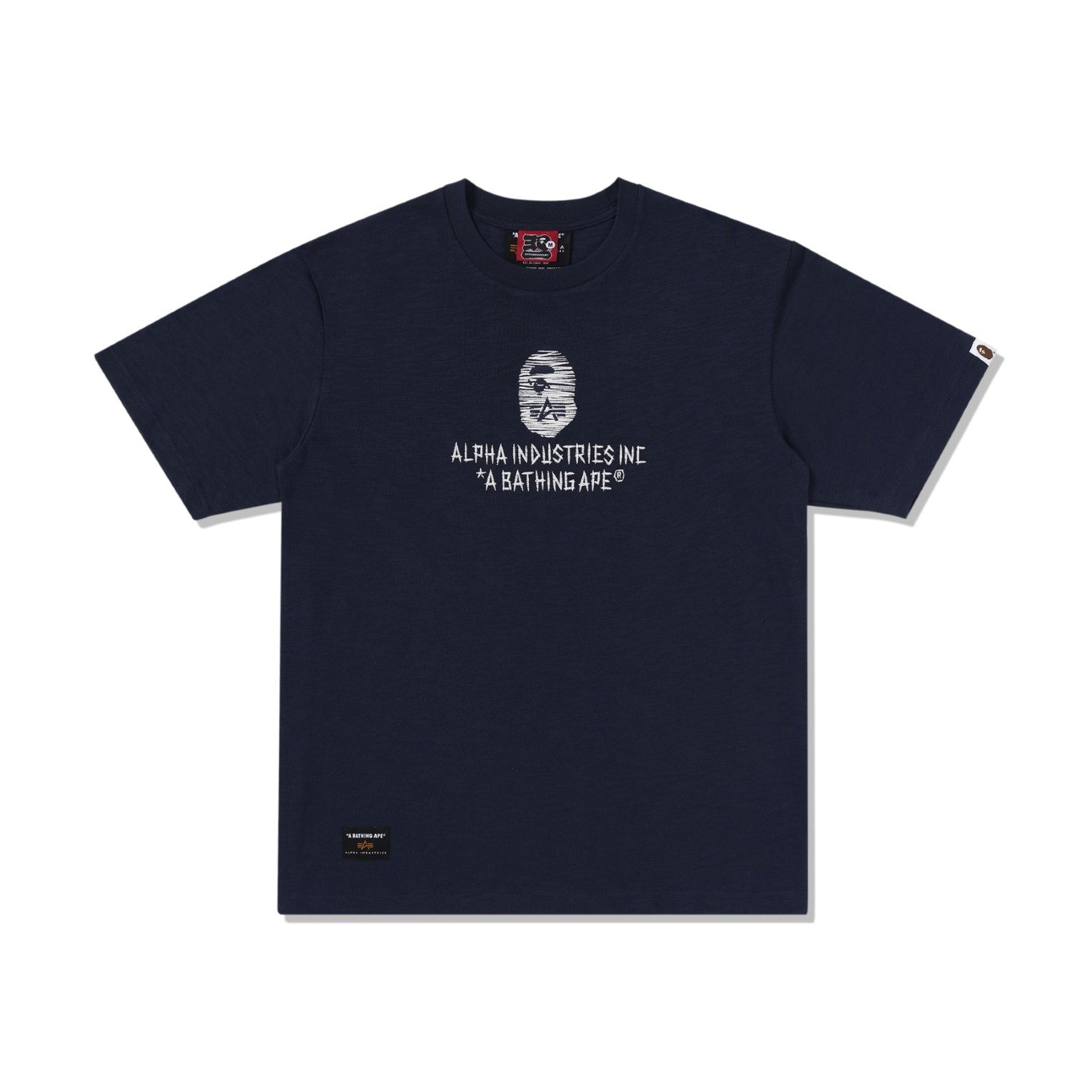 Alpha Industries ALPHA X BAPE TEE Alpha Industries NAVY L