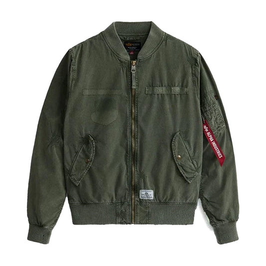 L-2B RIP AND REPAIR FLIGHT JKT - GREEN