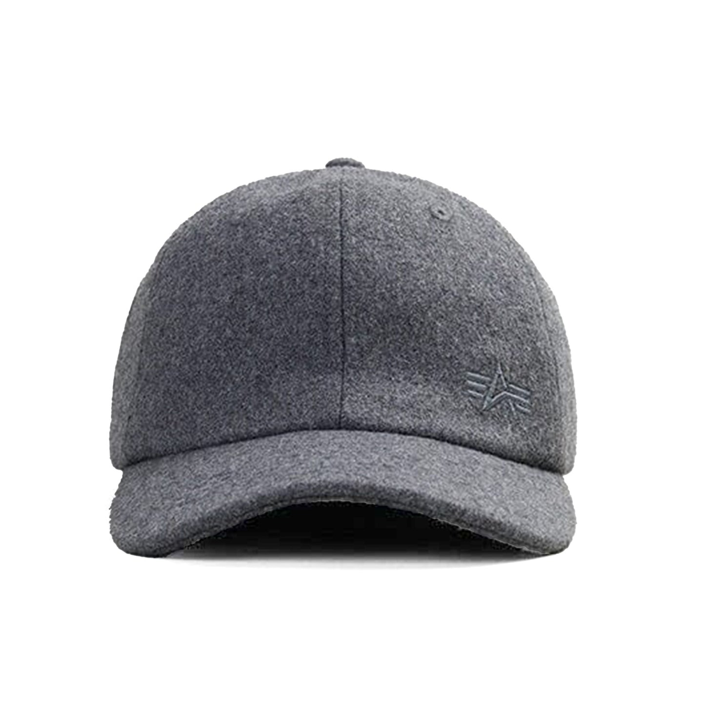 ALPHA WOOL CAP - DK CHARCOAL HEATHER