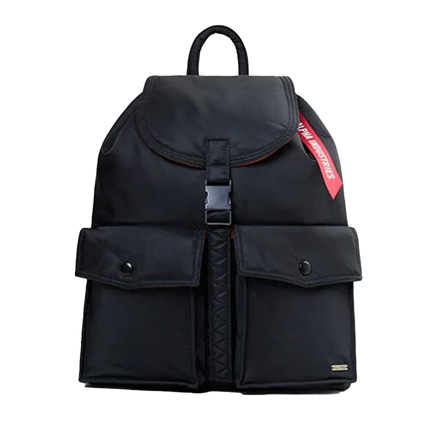 NYLON BACKPACK - BLACK ONE