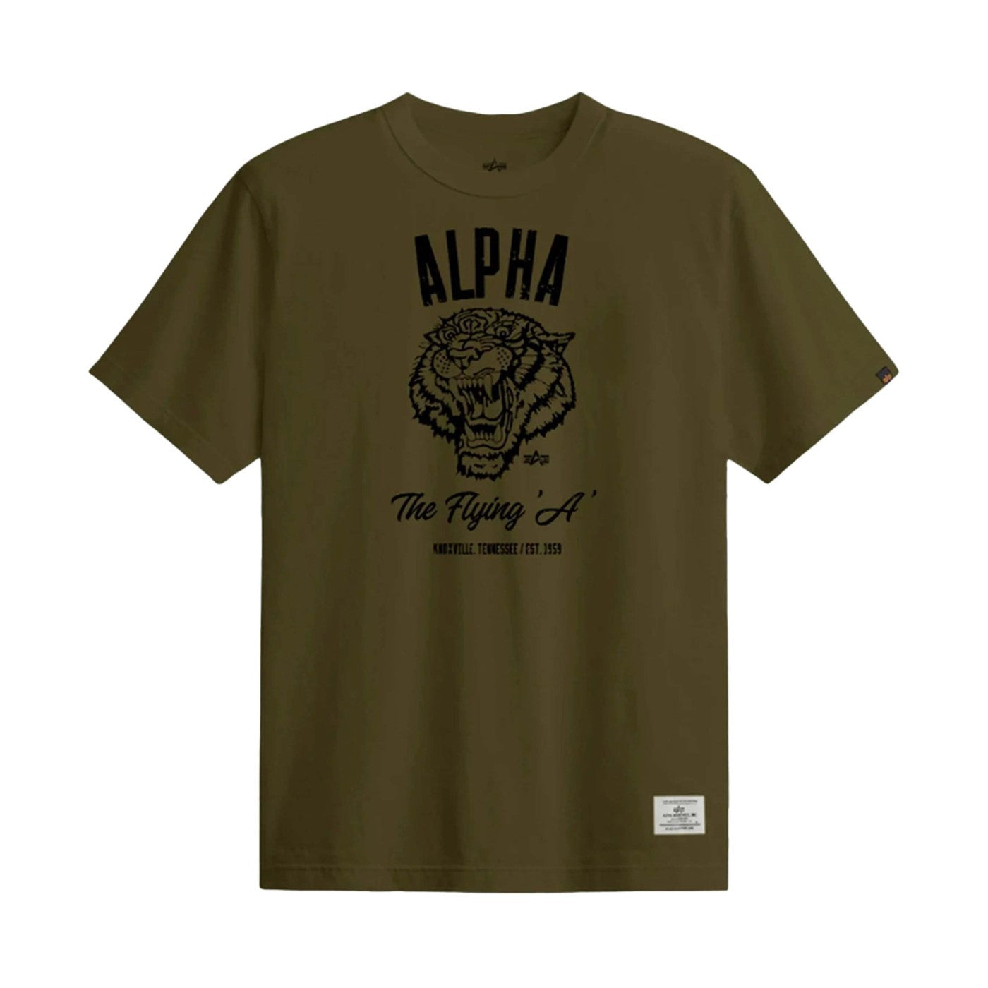 ALPHA TIGER TEE - OLIVE