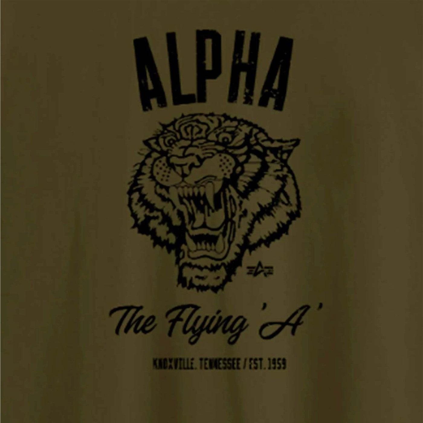 ALPHA TIGER TEE - OLIVE